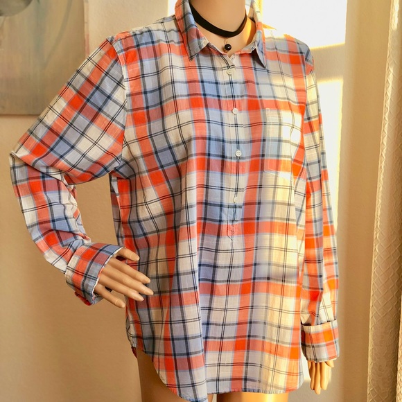 J. Crew Tops - J Crew Ladies’ Gingham shirt